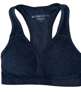 NWT🪬BEYOND YOGA🪬SMALL🪬SPACEDYE LIFT YOUR SPIRITS BRA🪬 DARKEST NIGHT🪬$68 - Picture 1 of 9