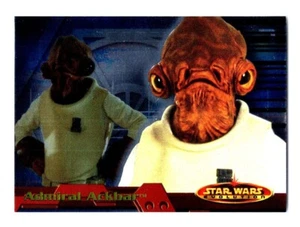 Admiral Ackbar - 2001 Topps Star Wars: Evolution #3 (A) - Picture 1 of 2