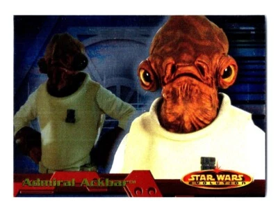 Admiral Ackbar  - 2001 Topps Star Wars: Evolution  #3 (A) - Image 1 of 2
