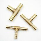 Reliable Brass T Y Piece Fuel Hose Joiner Tee Connector for Fluid Transfer