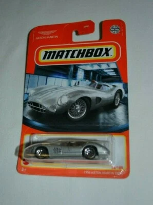 MATCHBOX 2021 HERITAGE CLASSICS # 44 - 1956 ASTON MARTIN DBR1 SILVER - Image 1 of 3