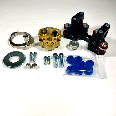 Kit estabilizador amortecedor Scotts Performance borracha sub montagem Husqvarna FE450 2019 - Imagem 1 de 3