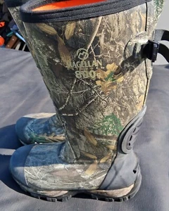Magellan Outdoors 800g RealTree Edge Tall Rubber Fishing Boots Men’s Size US 13 - Picture 1 of 4