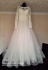 Alfred Angelo Wedding Dress:Ex-stock New + Tags Size 14/Ivory + Free Dress Cover
