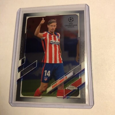 2020-21 TOPPS CHROME UEFA CHAMPIONS LEAGUE BASE Marcos Llorente #54 - Image 1 of 2
