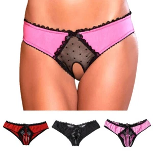 Slip donna sexy pizzo senza cavallo perizoma mutandine intimo lingerie perizoma l - Foto 1 di 14