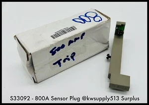 Enchufe sensor S33092 ~ 800A para disyuntores Masterpact NT/NW-cuadrado D 33092 - Imagen 1 de 1