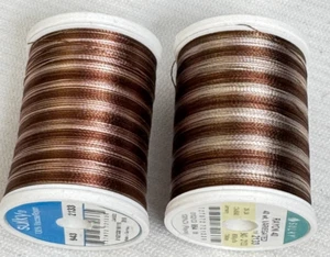 Sulky 40 wt rayon thread variegated Col.2133.- 850 yard spools Lot of 2 - Picture 1 of 6