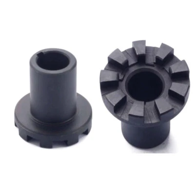 2pc  Milling Machine Cluth Shaft Gear 9 Teeth Insert The Mill  Tool - Image 1 of 4