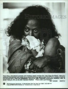 1993 Press Photo Diana Ross in "Out of Darkness" on ABC Television Network - Picture 1 of 2