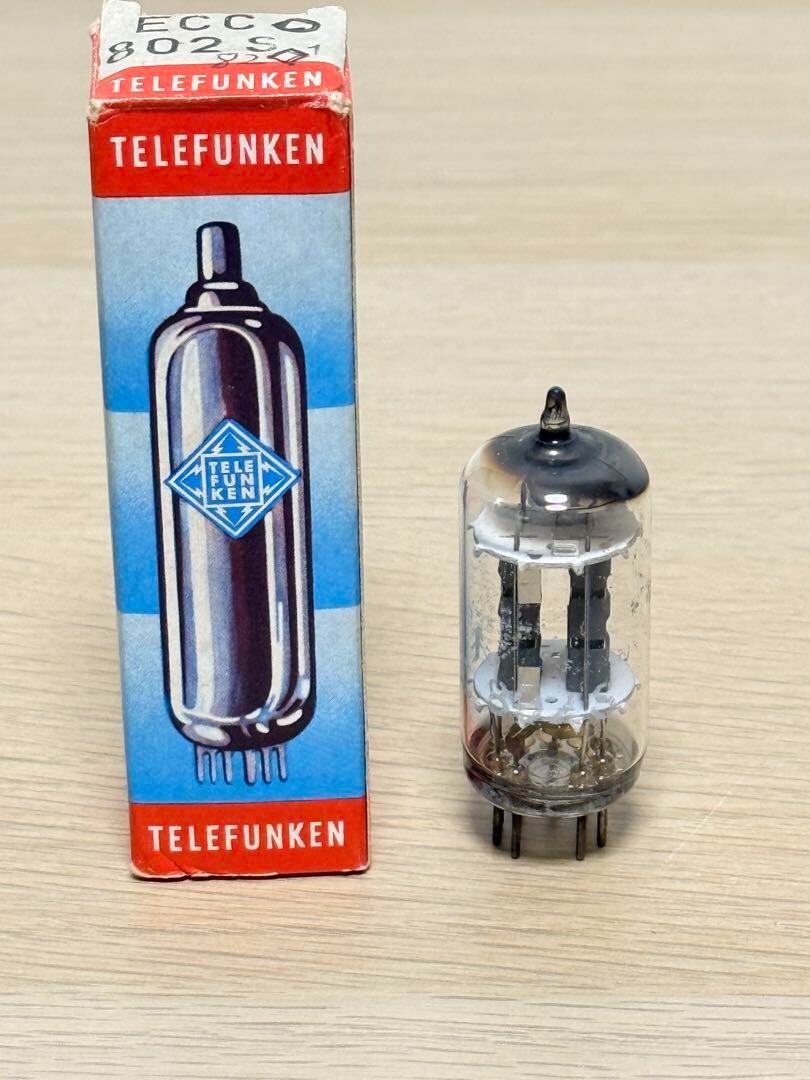 TELEFUNKEN ECC802S 真空管 Telefunken ECC802S 6189 12AU7WA ECC82 NOS NIB Same Codes