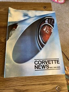 Corvette News Magazine -  Dec Jan 1974 Man of Many Parts, Richard Fortier - Picture 1 of 4