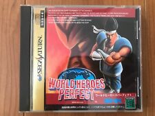 World Heroes Perfect Sega Saturn SS Japan