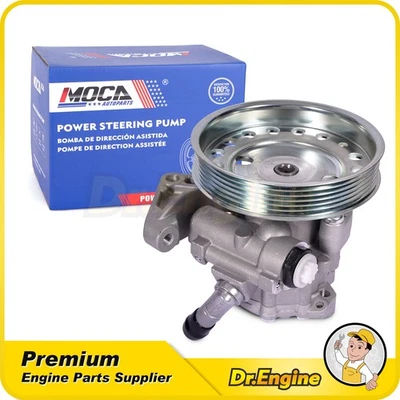 Bomba de dirección asistida con polea para Volvo S80 V70 XC60 XC70 XC90 Land Rover LR2 Foto 1 de 4