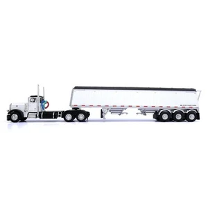 Prima marcia DCP 1/64 Peterbilt 379 Day Cab Lode King Grain Hopper Trailer 60-1968 - Foto 1 di 2