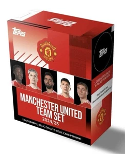 Topps Man UTD 2024/2025 Team Set Box Factory Sealed NEU - Bild 1 von 1