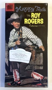 ROY ROGERS Happy Trails (1937-1990) SEALED+NEW RHINO 3xCD BOX SET 1999 Ltd. Rare - Picture 1 of 4