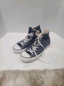 Converse All Star Hi Sneakers Navy Blue Unisex Shoes M9622 Size 8.5 - Picture 1 of 7