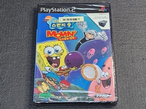 Sony PlayStation2 Spongebob and Friends Movin Retro Game Korean Version for PS2 - Picture 1 of 9