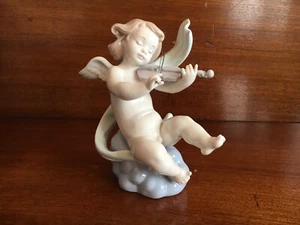 Lladro Sonata Angelical #6838 issued 2002 Rare Retired Gloss - Picture 1 of 7