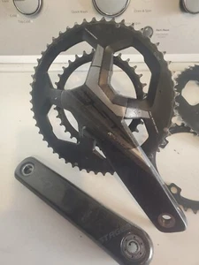 FSA K-Force WE Crankset+ Stages Left Power 175mm 52/36t 50/34 110 BCD 386, - Picture 1 of 16