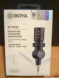 BOYA Plug-in Miniaturę Microphone - Picture 1 of 3