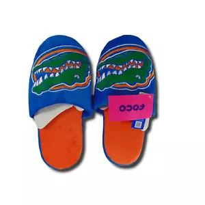 FOCO Florida Gators Scuff Slide Slippers Men's Large Blue Orange New w/Tags 7-8 - Bild 1 von 2