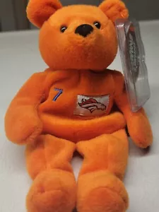 Salvino's Bammers John Elway #7 orange Beanie Plüschbär Denver Broncos - Bild 1 von 4
