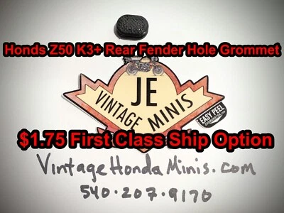 Fender - Plugue sólido - Honda Z50 Z50a K3 + Mini para-lama traseiro Trail - Imagem 1 de 4