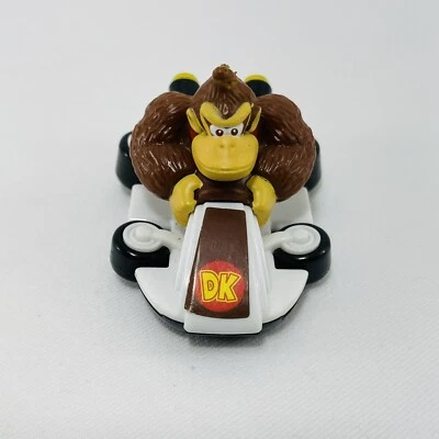 Nintendo McDonald Dk Donkey Mariokart Figure Toy King Kong Kart Race Car Monkey - Image 1 of 4