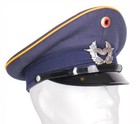 Original Schirmmütze Bundeswehr der Luftwaffe Großer Schirm Kokarde u. Abzeichen