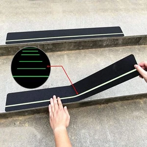 10Pcs 6" X 24" Anti-Slip Glow Safety Tape Adhesive Grip In The Dark For Stairs - Picture 1 of 21