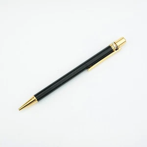 Vintage Must de Cartier Trinity Black Lacquer Ballpoint Pen - Bild 1 von 8