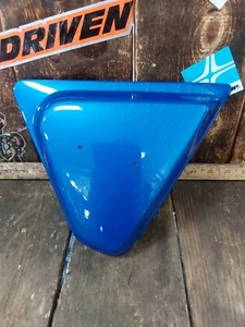 1980 80 80-81 Honda CB650 CB650C Blue Right Side Cover Fairing Cowling Trim - Picture 1 of 13