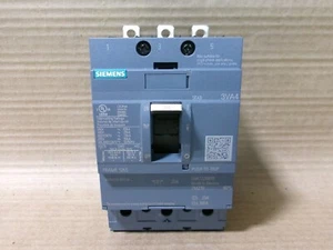 NEW Siemens 3VA4 3VA4120-4ED34-0AA0 3 Pole 20 Amp 600V Molded Case Breaker - Picture 1 of 2