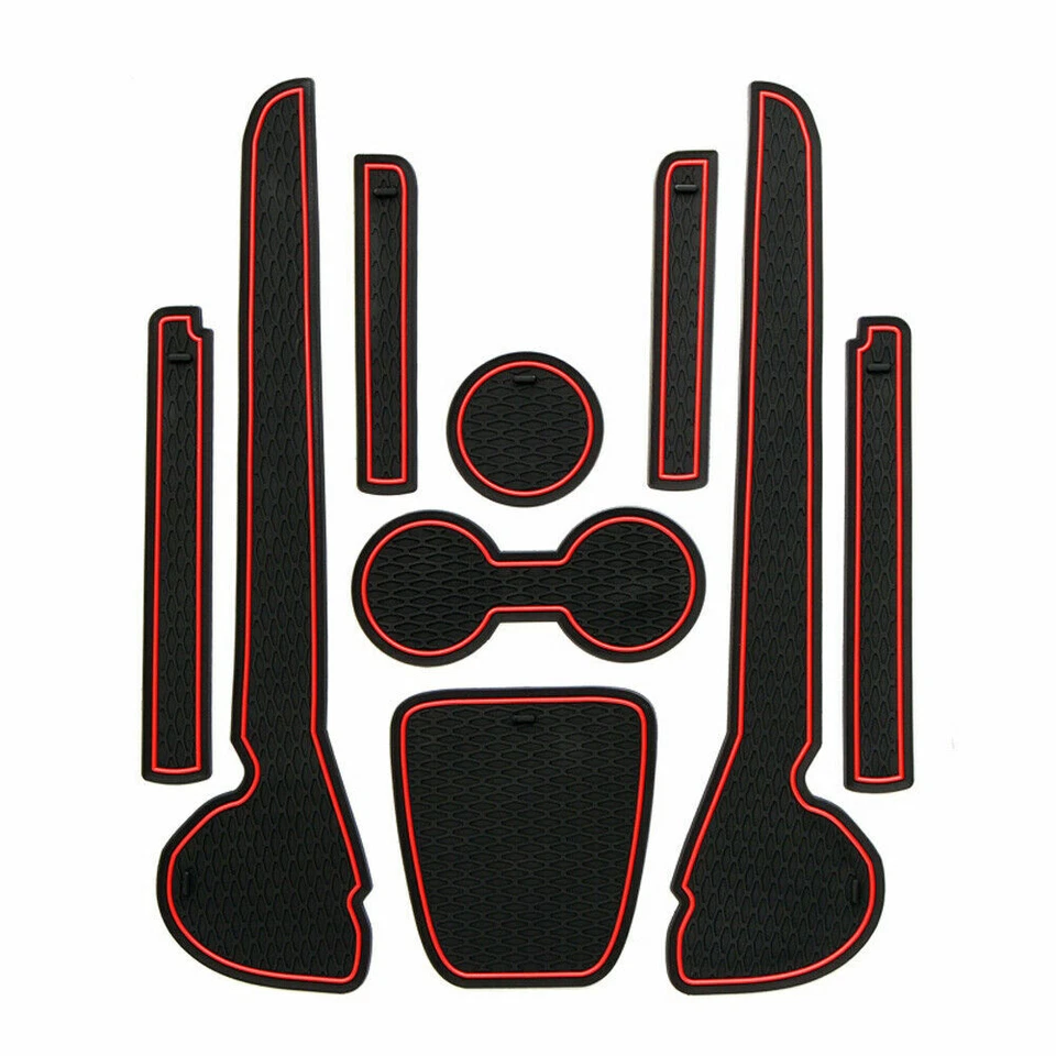 Alfombrillas de goma antideslizantes para VOLKSWAGEN Polo 2011-2017 Foto 1 de 1