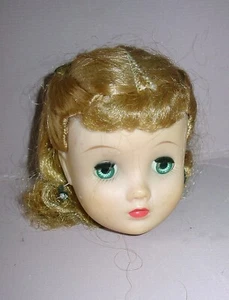 1950s Madame Alexander - 15" ELISE Doll Head W/Hook - Picture 1 of 4