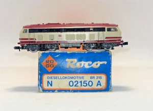 N Scale Roco 02150 A BR 215 Diesel Locomotive Original Box (B) - Picture 1 of 10