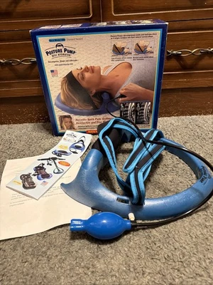 Bomba de Postura Cuello Disco Hidratador Terapia Columna Cervical Alivio del Dolor Modelo 1000 Foto 1 de 4