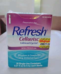 Gel lubricante para ojos Refresh Celluvisc - Paquete de 30 contenedores de un solo uso - Imagen 1 de 6