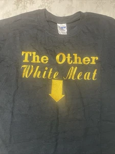 Das andere weiße Fleisch. Herren Tshirt XL. Immer getragen. Golden - Bild 1 von 2