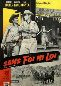 Robert Fuller Dan Duryea INCIDENT AT PHANTOM HILL 1966 FRENCH POSTER 24x32 - Imagen 1 de 1