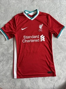MEN'S LIVERPOOL 2020/2021 SALAH #11 SOCCER FOOTBALL SHIRT JERSEY SIZE Small - Picture 1 of 10