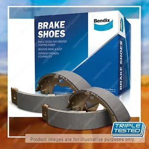 Bendix Rear Brake Shoes for Mitsubishi Triton ML MN 2.5 3.2 3.5 MQ MR 2.4 - Picture 1 of 2
