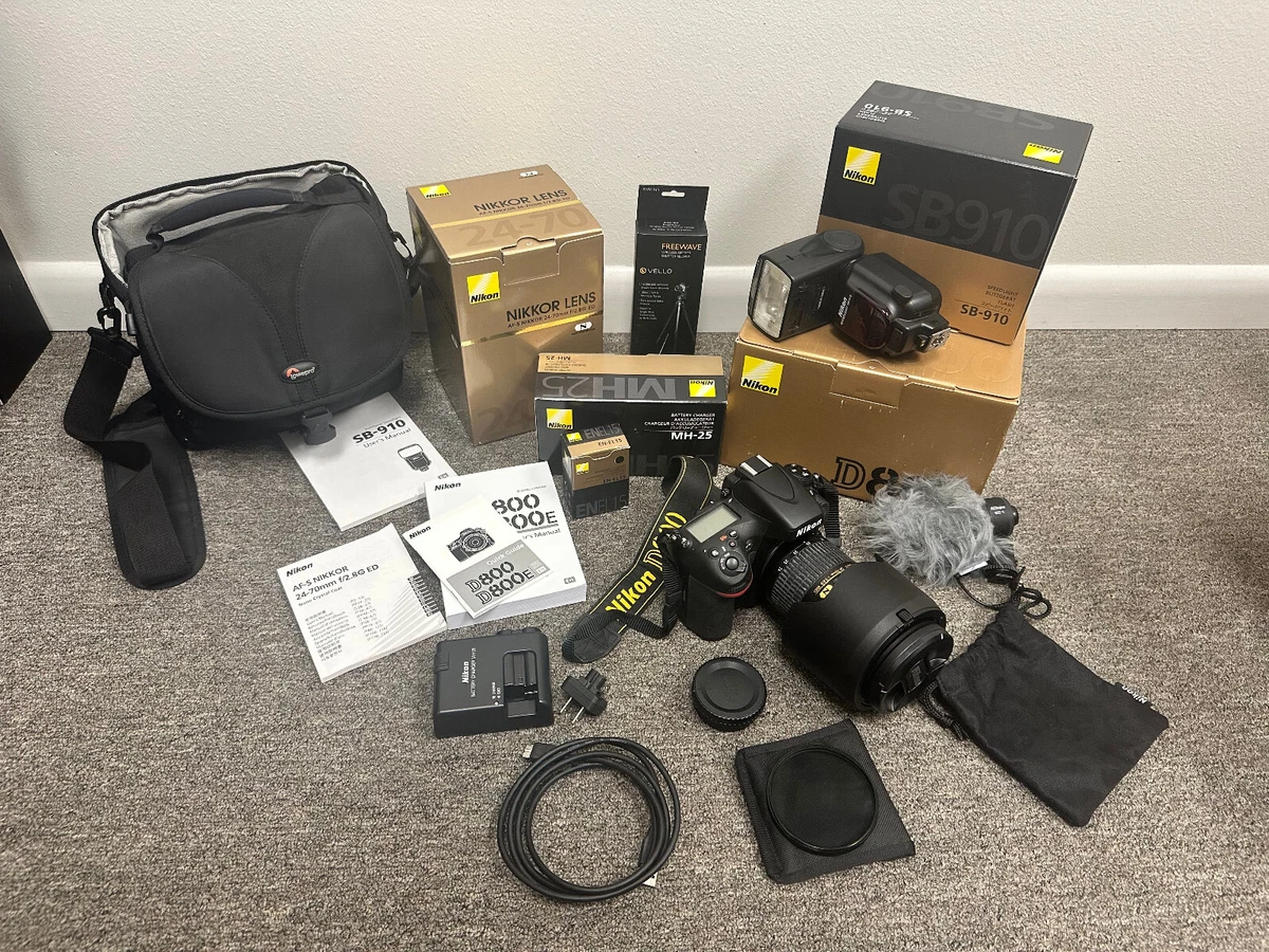 Nikon D800E 36.3 MP Digital Camera - Black for sale online | eBay