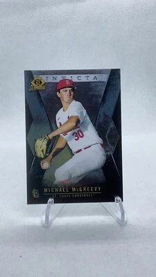 2021 Bowman Draft Chrome Michael McGreevy Bowman Invicta Short Print SP BI - 24 - Image 1 of 2