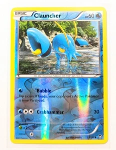 Juego de cartas coleccionables Pokémon Clauncher Furious Fists 23/111 holograma inverso común casi nuevo - Imagen 1 de 3