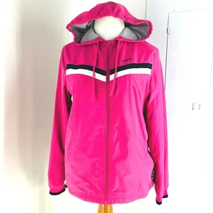 RBK Reebok Womens Size S Pink Zip Up Workout Breathable Hoodie Bn11 - Picture 1 of 11