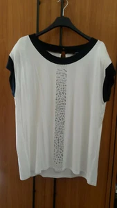 Delmod Shirt Grösse 52 " N E U " beige/marine - Bild 1 von 3