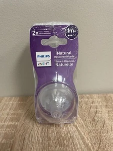 Philips Avent Natural Response Nipple 1mo+ - 4 pack - Picture 1 of 2